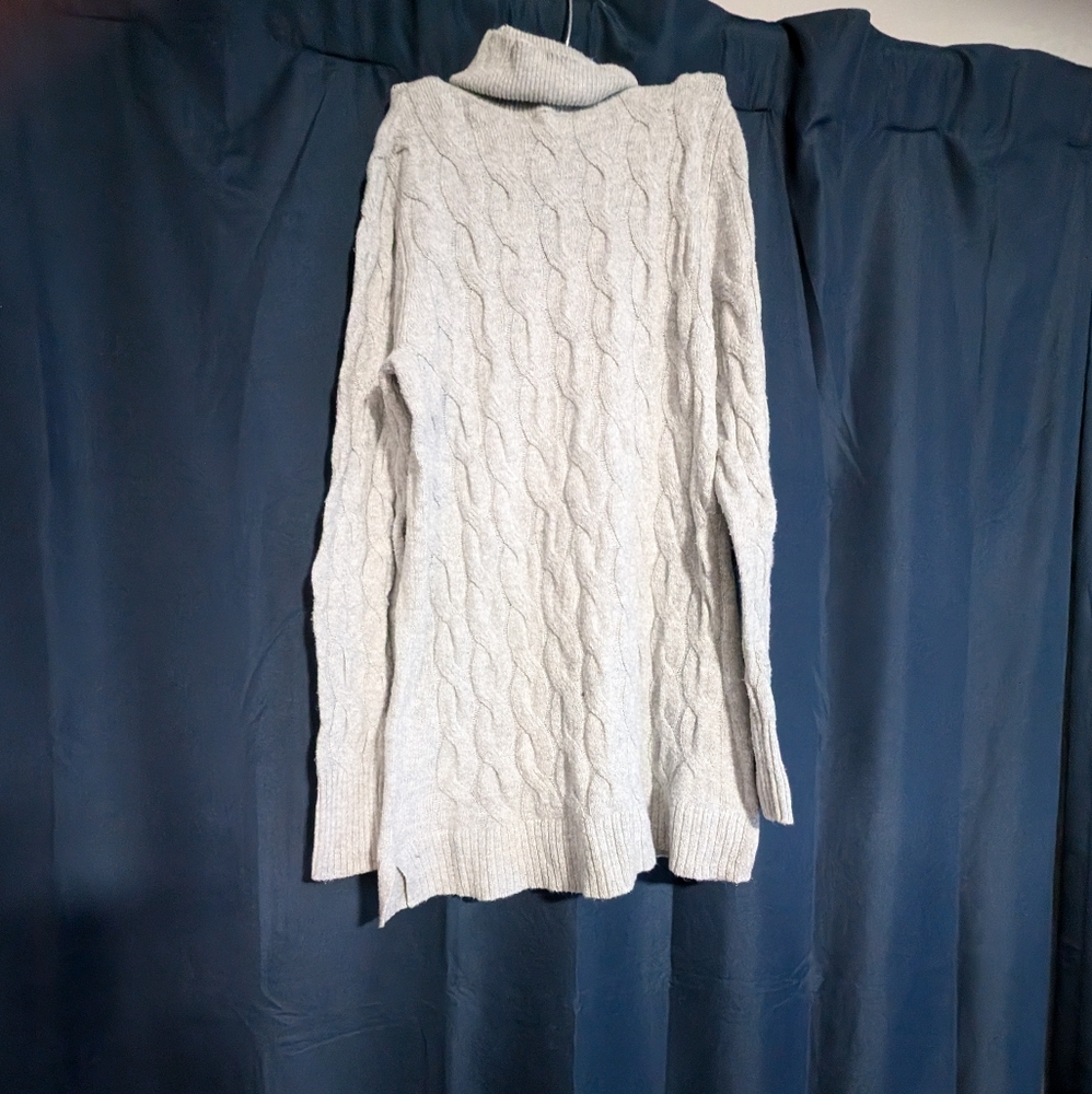 Cable Knit Turtleneck Sweater